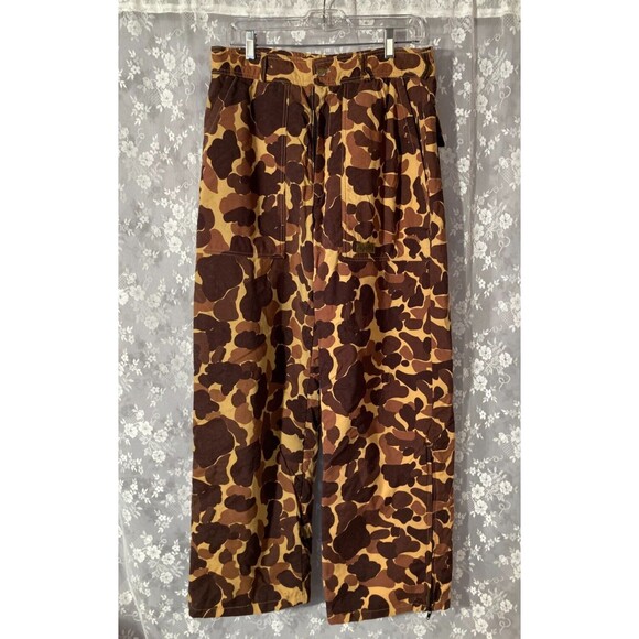 Herters Camo Hunting Pants Vintage 90s Winter Waterproof Size Medium - Picture 1 of 6